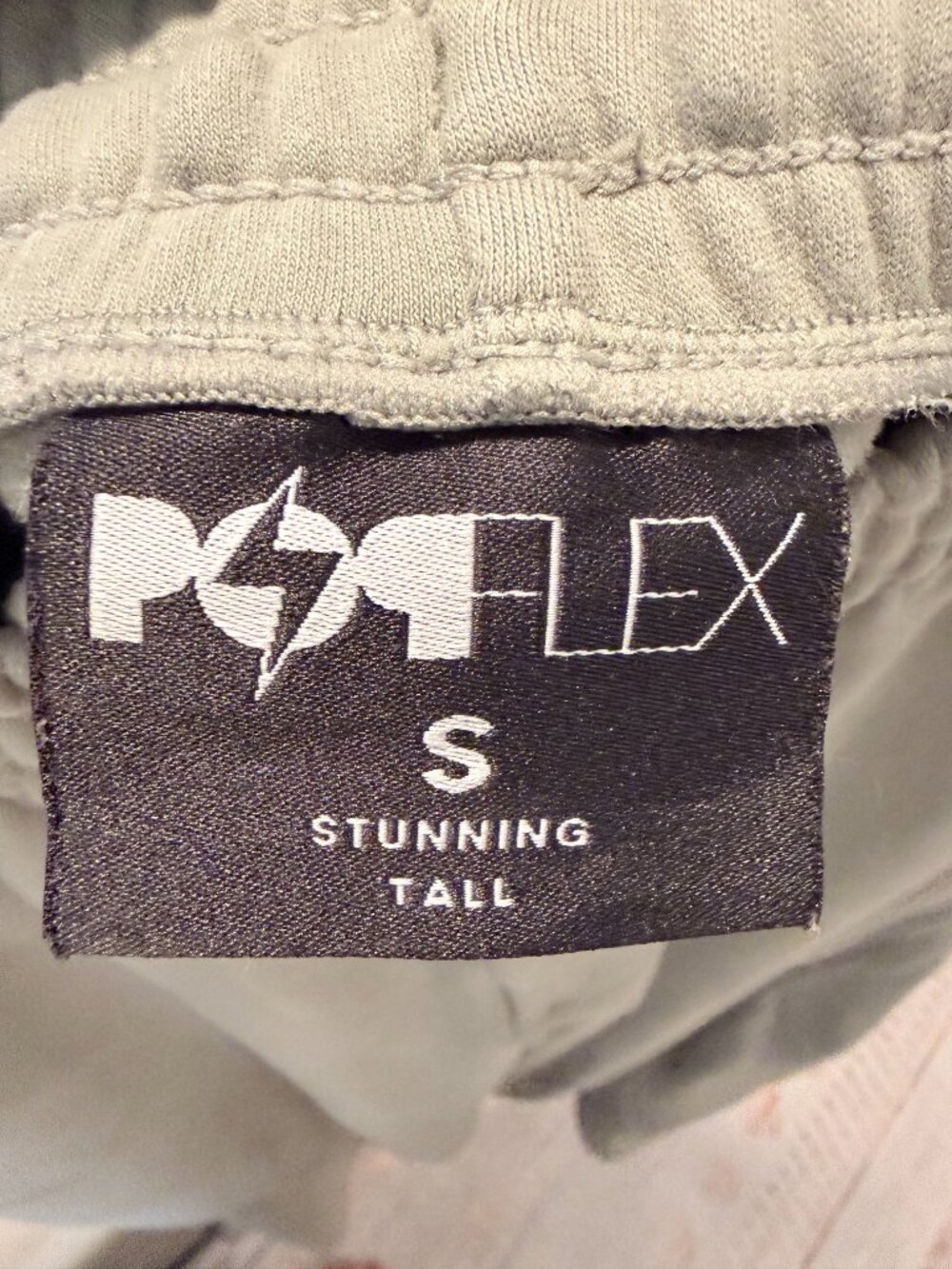 Popflex Superwide Sweatpant - Light Sage, size S Tall - Picture 5 of 5
